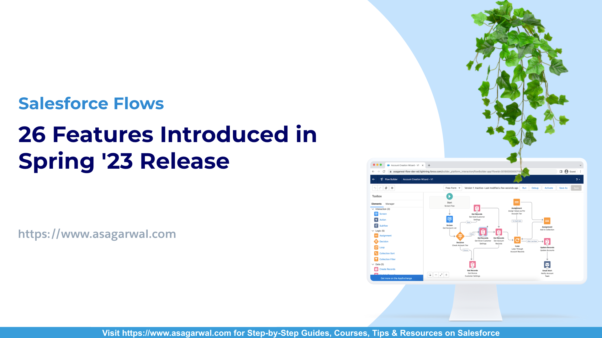 Salesforce Flows - 26 Features Introduced in Spring '23 Release