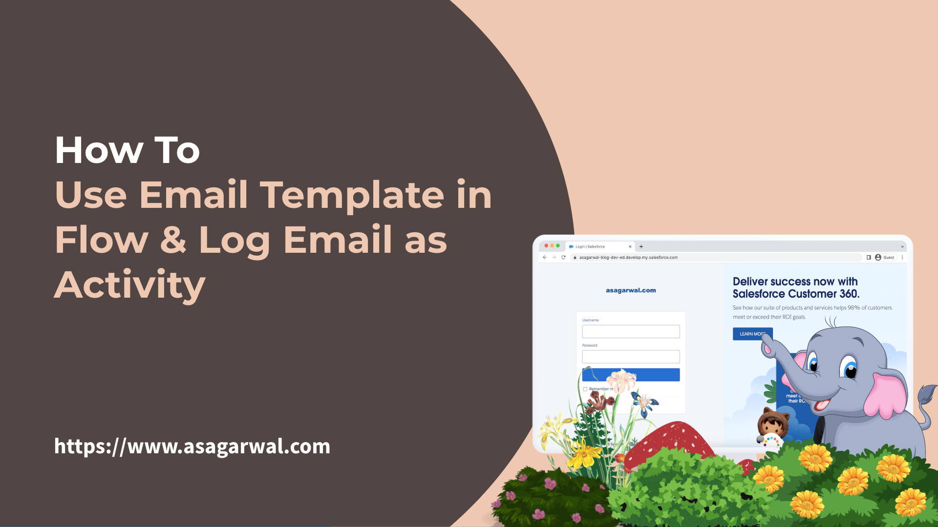 How to Use Email Template in Flow & Log Email as Activity