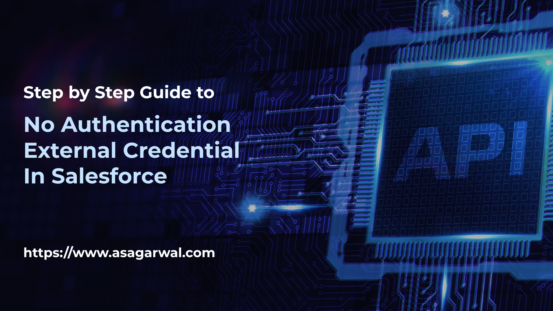 Step by Step Guide to No Authentication External Credential In Salesforce